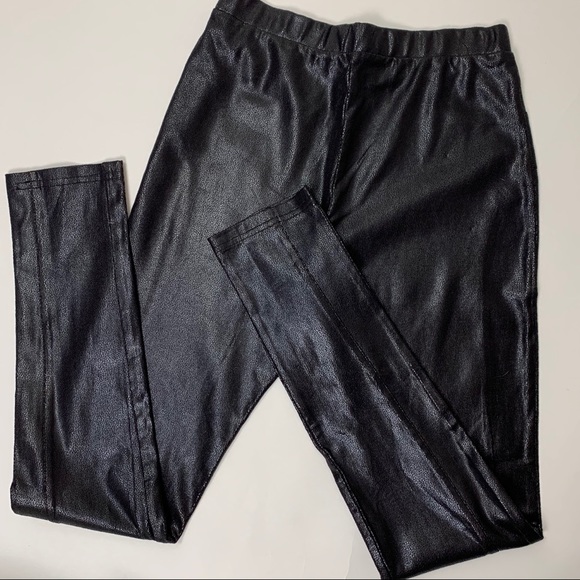 Lady Dutch crushed faux leather leggings - Picture 5 of 7